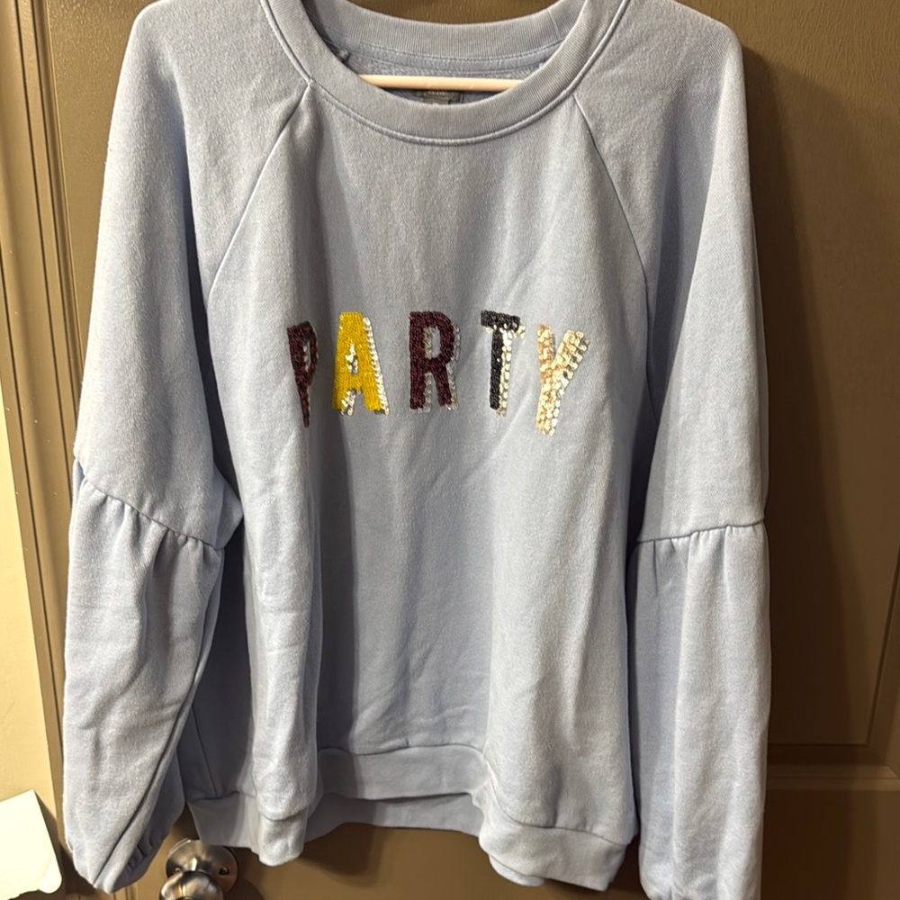 Aerie party sweatshirt